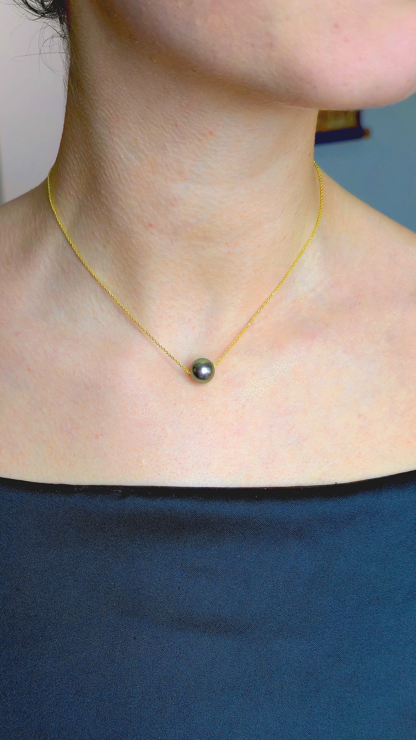 14k Goldfilled Floater Necklace